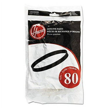 Replacement Part For Hoover UH70100 Windtunnel T Series Style 80 Belts 2 Pk # AH20080
