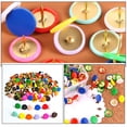 thumbnail image 3 of Raindrops 300pcs Memo Board Pegboard Bar Strips Push Pins for Pictures Assorted Color for General Users, 3 of 6