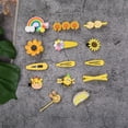 thumbnail image 3 of Franhais 14Pcs Little Girls Princess Hairpins, Sweet Style Baby Animal/Flower Decoration Bangs Clip Set Lovely Children Hair Accessories, 3 of 7