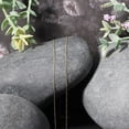 thumbnail image 2 of 14k Yellow Gold Cable Link Chain 0.5mm Size 18 inches, 2 of 3