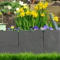 thumbnail image 2 of Pure Garden 10-Piece Interlocking Garden Edging for Landscaping (Gray), 2 of 9