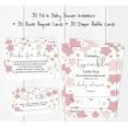 thumbnail image 3 of Inkdotpot Set Of 30Gender Reveal Baby Shower Invitations-Diaper Raffle Tickets And Baby Shower Book Request Cards Twinkle Twinkle Little Star Invites Its A Boy Its A Girl, 3 of 8
