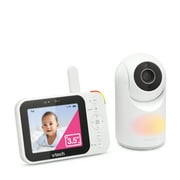 VTech 3.5 Digital Video Baby Monitor with Pan and Tilt and Night Light, VM4263 (White)