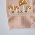 thumbnail image 5 of Girls Cardigan Sweater Long Sleeve Uniforms Knit Embroidery Button Jacket Outwear Tops, 5 of 7
