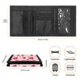 thumbnail image 6 of Chririnla Mushroom Heart Pattern Children's Wallet, Polyester Trifold Card Wallet for Travel, Slim Lightweight Kids Trifold Wallet, 6 of 6
