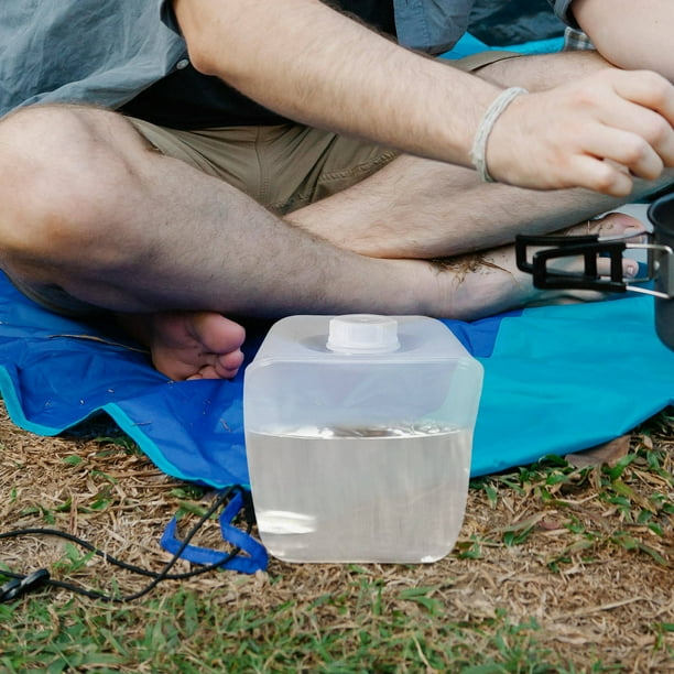 RUNROTOO Plegable Transparente De Plástico Blando Para Uso Exterior Duradero Y Portátil