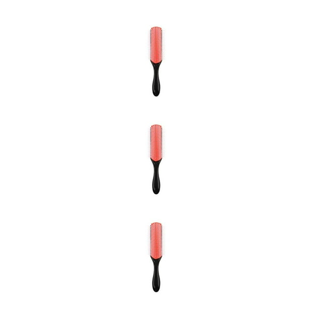 Vogacara Peine de plástico, accesorios de modelado, conjunto de herramientas de barbería, cepillo de masaje, peines desenredantes de 9 filas, Type2 NO2 Vogacara CBP373194