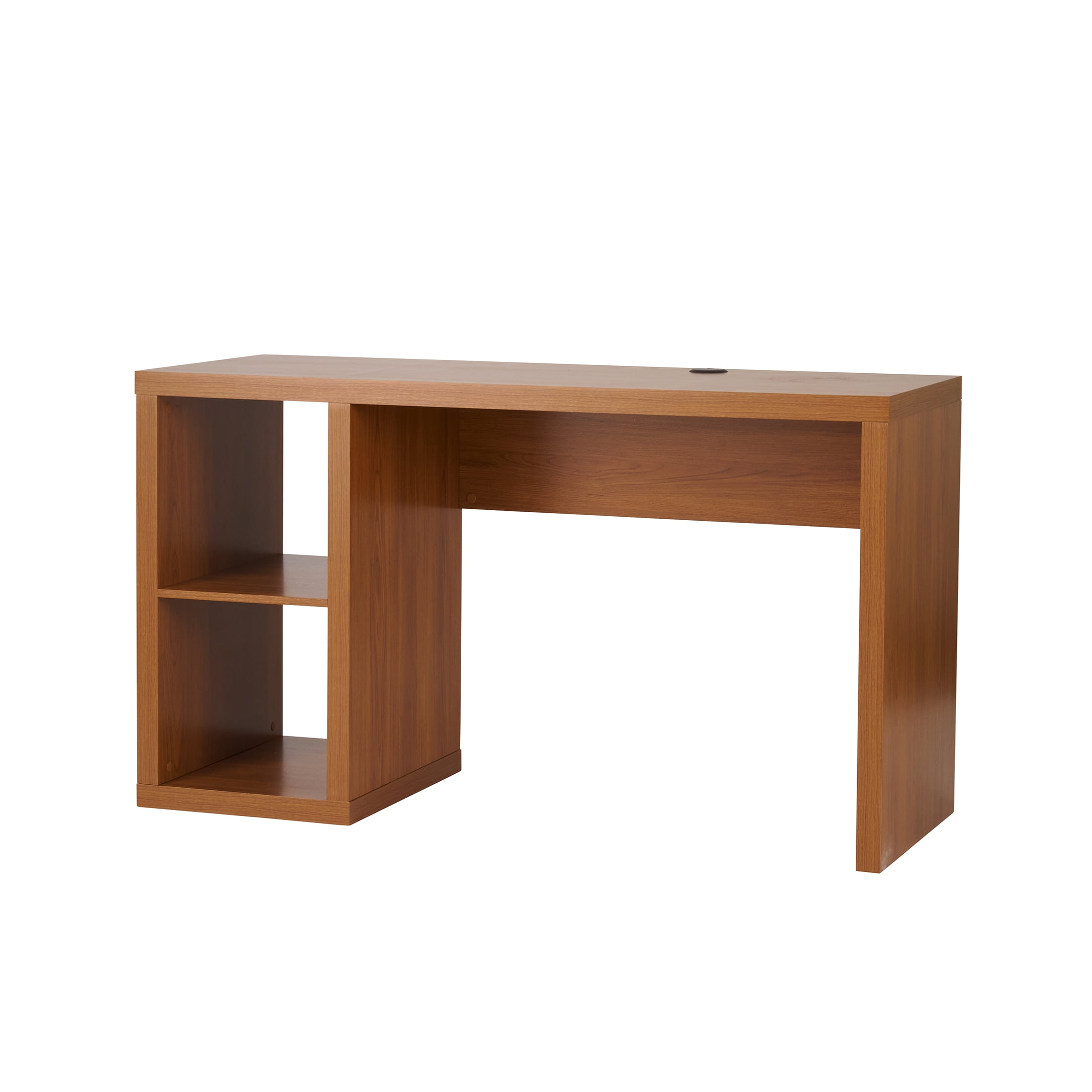Better Homes & Gardens Cube Storage Office Desk, Acorn