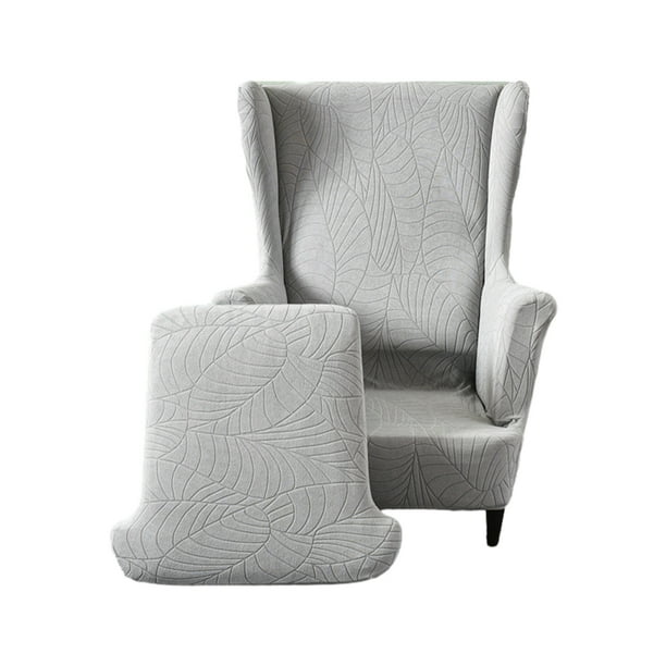 Advancent Funda para sillón Revitalize Space, adecuada para cualquier ocasión, fundas para sillones suaves y cómodas Decoración del hogar gris claro