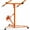 Orange, variant on Garvee 11 Ft Drywall Lift, 150 lb Panel Hoist, 360° Rotate/60° Tilt, Lockable Wheels, Sheetrock Jack,Orange