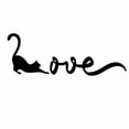 thumbnail image 1 of Cuadro Decorativo de Metal con Diseño gato love Extra grande, 1 of 4