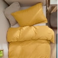 thumbnail image 3 of Funda de Edredón Bedsure Talla Twin/Twin XL Amarillo Dorado Poliéster, 3 of 8
