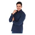 thumbnail image 3 of Camisa Porto Blanco Caballero Algodon Azul Marino, 3 of 6