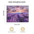 thumbnail image 2 of JRXY Lavender Field Scenery Poster Canvas Print Wall Art Picture Print Poster Modern Home Wall Decor Bedroom Aesthetics Living Room Office Décor (08x12inch,No Framed) picture 2, 2 of 5