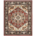thumbnail image 3 of SAFAVIEH Summit Collection SMT293C Red / Dark Grey Rug, 3 of 10