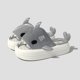thumbnail image 1 of 2022 verano hombre mujer tiburón zapatillas pareja de fondo grueso casa baño casa zapatilla interior hogar niños toboganes chanclas Tan Jianjun unisex, 1 of 2