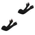 thumbnail image 2 of Eigraketly 1 par de fundas de refrigeración antideslizantes de silicona para sombra de sol, para verano, deportes al aire libre, Camping, Negro Tipo 2 2piezas, 2 of 6