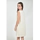 thumbnail image 3 of Vestido recto escote V Roman Fashion /Juvenil, 0N4 (Arena beige EG, 3 of 6