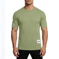 thumbnail image 6 of Qzwdhjm Mens Casual Shirts Round Neck Short Sleeve Tops Loose Fit T-Shirts Big and Tall Top Summer Casual Outgoing Tees with Pockets, 6 of 8