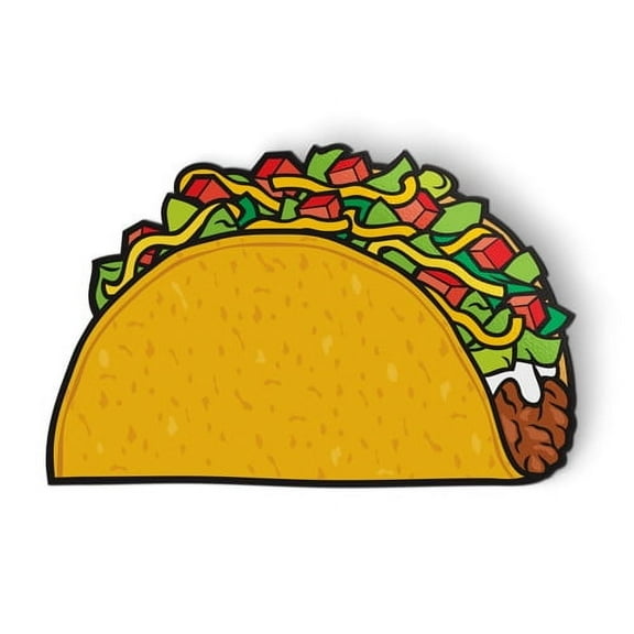 Taco I Love Mexican - 5" Magnet for Car Locker Refrigerator