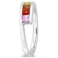 thumbnail image 3 of Everly Women's Sapphire 10k White Gold Ring, 3 of 8