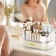 thumbnail image 3 of Organizador de maquillaje Delamu Vanity con cajones apilables, color blanco, 3 of 9