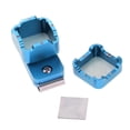 thumbnail image 3 of Porte-Craies de Queue de Billard Boîte en Métal Portable avec Clip Bleu, 3 of 9