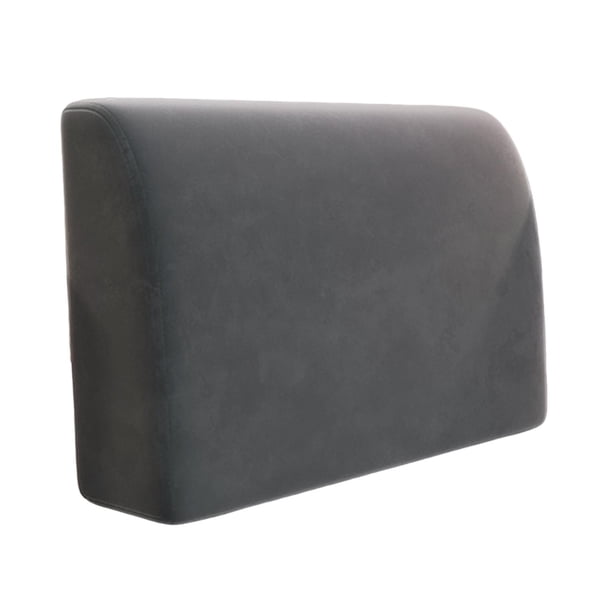Cojín de cuña para espalda, para oficina, lectura, sofá, portátil, para parte baja de espalda, suave, para trabajar, almohada ergonómica para Gris de alto grado
