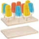 thumbnail image 1 of Exhibidor de 2 piezas de madera para cake pops, con 16 orificios. Soporte rectangular para cake pops. Palitos de madera para postres., 1 of 6