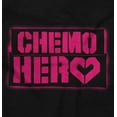 thumbnail image 2 of Breast Cancer Chemo Hero BCA Heart Womens Plus Size Graphic Tank Top Brisco Brands 3X, 2 of 5