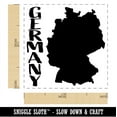 thumbnail image 2 of Germany Country Solid with Text Self-Inking Rubber Stamp Ink Stamper - Black Ink - Small 1 Inch, 2 of 7