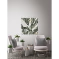 thumbnail image 4 of Green Leaf II Painting Print on Wrapped Canvas, 4 of 5