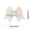 thumbnail image 3 of Bows Hair Headband Large Cheer With Bow Headband Hair Barrettes For Women Girls Day Hair Accessories, 3 of 6