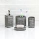 thumbnail image 1 of Set de Baño "Paris" Gris 4pzas HDS BA41274, 1 of 6