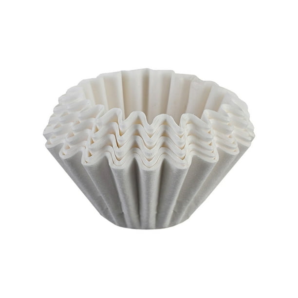Filtro de café tipo goteo para café preparado a mano, filtro de papel, taza con filtro, 50 filtros de café, blanco.