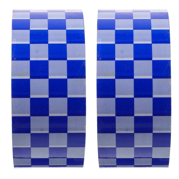 NICERIO Versatile Blue Chessboard Duct Tape for Packaging and DIY Projects