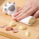 thumbnail image 3 of Pelador de ajos con forma de pata de gato, rodillo de silicona, herramienta para pelar ajos, tubo de pelado rápido, removedor de piel de ajo, apto para lavavajillas, utensilio de cocina, 3 of 8