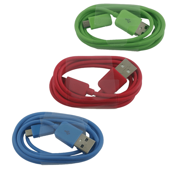 Sanoxy Micro USB Data Charging USB Cable 3-pack