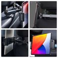 thumbnail image 5 of QIFULL Car Tablet Holder with 360 Degree Rotation Adjustable Clamp for Headrest Black, 5 of 8