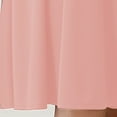 thumbnail image 6 of Wuxian Girls Lace Dresses Solid Color Round Neck Long Sleeve Cozy Stylish High Waist A-Line Cute Dress Comfybreathable Elegant Fashionable Dailywear Fall Dress,Pink,10-11 Years, 6 of 9