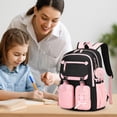 thumbnail image 5 of & Craft Stationery Stylish High Capacity Backpack For Girls Casual Shoulder Bag With Multiple Compartments For School And Daily Use, 5 of 5
