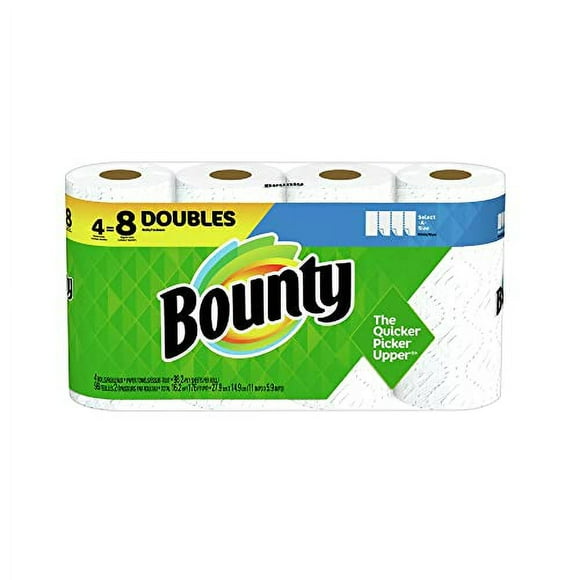 Bounty Essuie-Tout Select-A-Size 98 Feuilles 2 Plis 4 Paquets - Lot de : 6;6
