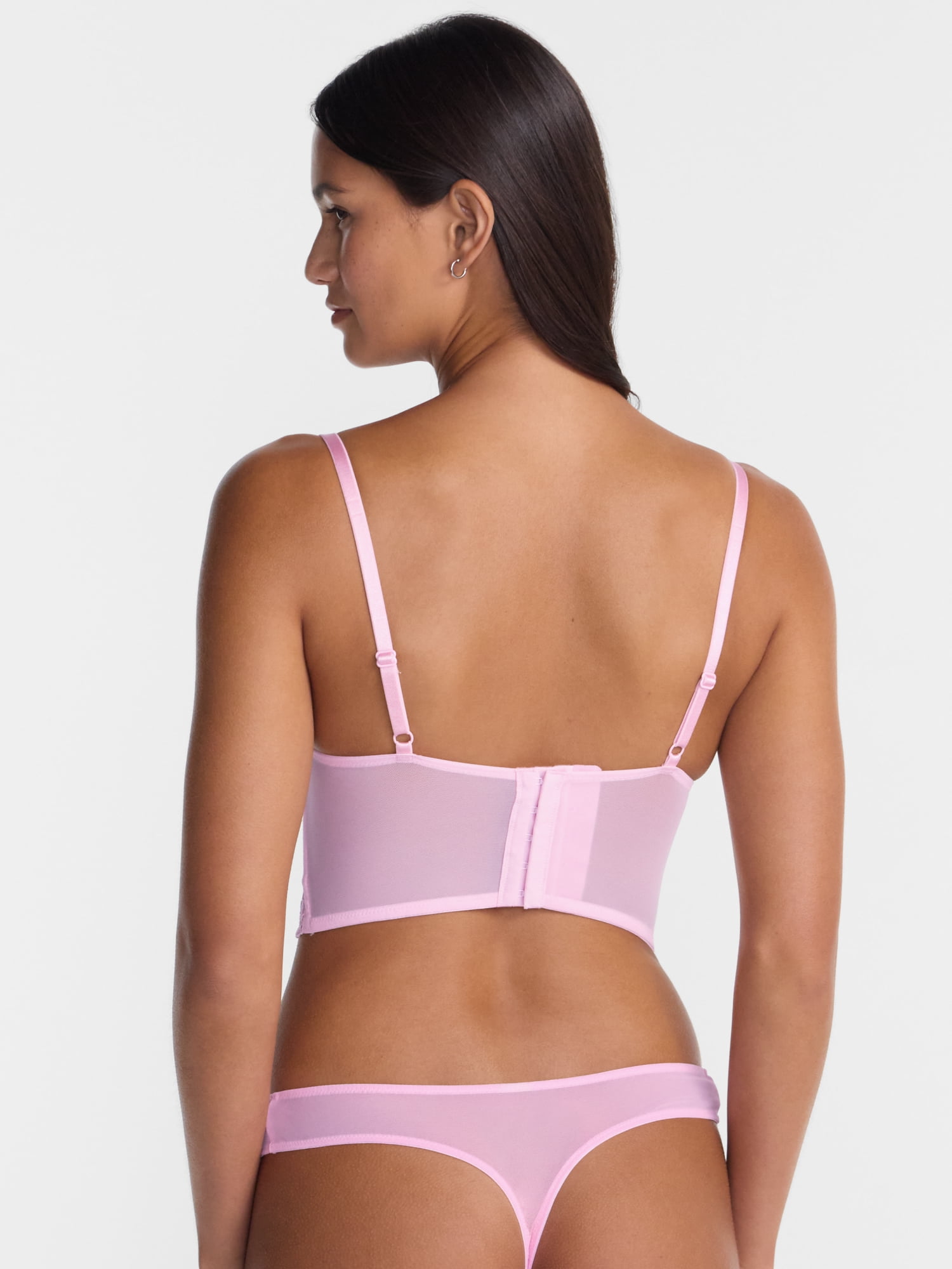 No Boundaries Women's Embroidery Lace Set, Sizes XS-XXXL