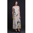 thumbnail image 2 of Bimba Floral Women Printed Long Chic Dress Bohemian Summer Maxi Beach Wear-XX-Large, 2 of 6
