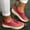 Red, variant on Kayannuo Women's Sneakers, Women Round Toe Canvas Flats Shoes Slip On Shoes Casual Sport Shoes Walkings Shoes Office Loafers