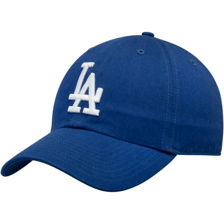 Los Angeles Dodgers Fan Favorite Primary Logo Clean Up Adjustable Hat - Royal - (Best Way To Clean Your Baseball Hat)