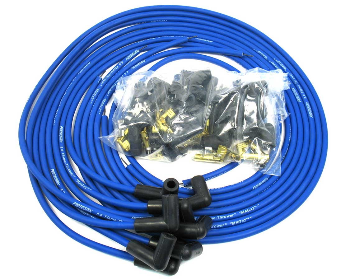 PerTronix 808390 FlameThrower Spark Plug Wires, 8 Cyl, Universal