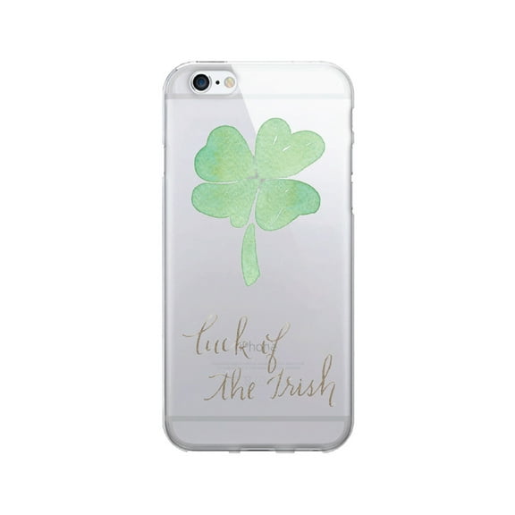 OTM Prints Clear Phone Case, Luck of the Irish - iPhone 6/6s/7/7s
