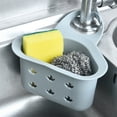 thumbnail image 2 of 1 Piece Drain Kitchen Dish Rack Sponge Holder, Hanging Basket for Storing Sponges and Spatulas for Kitchen Sinks, 2 of 5