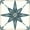 Gray, variant on Mi Alma Vinyl Peel and Stick Star Shaped B62 Backsplash Tile Stickers, Dark Blue, 4" x 4" (24-Pack)